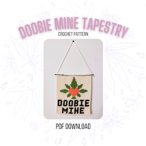かぎ針編みパターン | DOOBIE MINE | 大麻かぎ針編み | バレンタインデーかぎ針編み | バレンタインかぎ針編み | タペストリーかぎ針編み