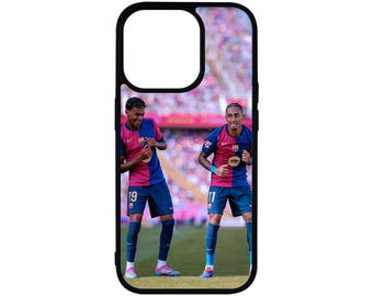 Barcelona FC Tasche | Llamin Yamal | Raphinha | Benutzerdefinierte Telefonhülle | iPhone | Samsung | Fußball | Futbol | Königsklasse | La Liga