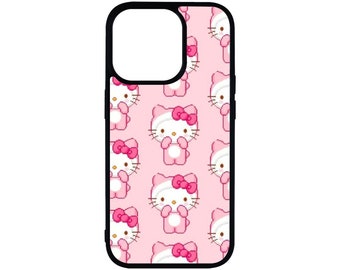 ハローキティ 携帯ケース | サンリオ | カスタム携帯ケース | iPhone | Samsung | かわいい携帯ケース | ピンク |