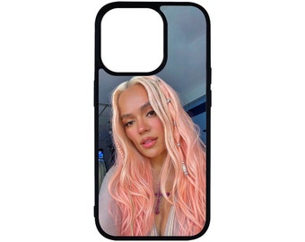 Karol G Phone Case | Pink Hair | Custom Phone Case | iPhone | Samsung | Bichota | Mañana Sera Bonito |