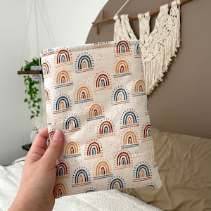Boho Rainbow Book Sleeve