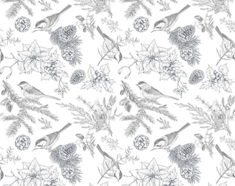 Paintable Christmas Roycycled Decoupage Paper
