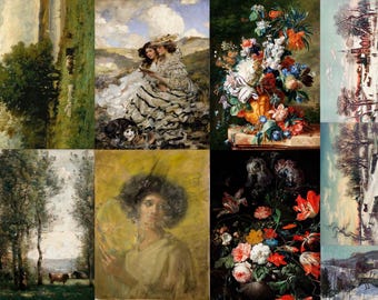 Fine Art Blocks Roycycled Decoupage Paper