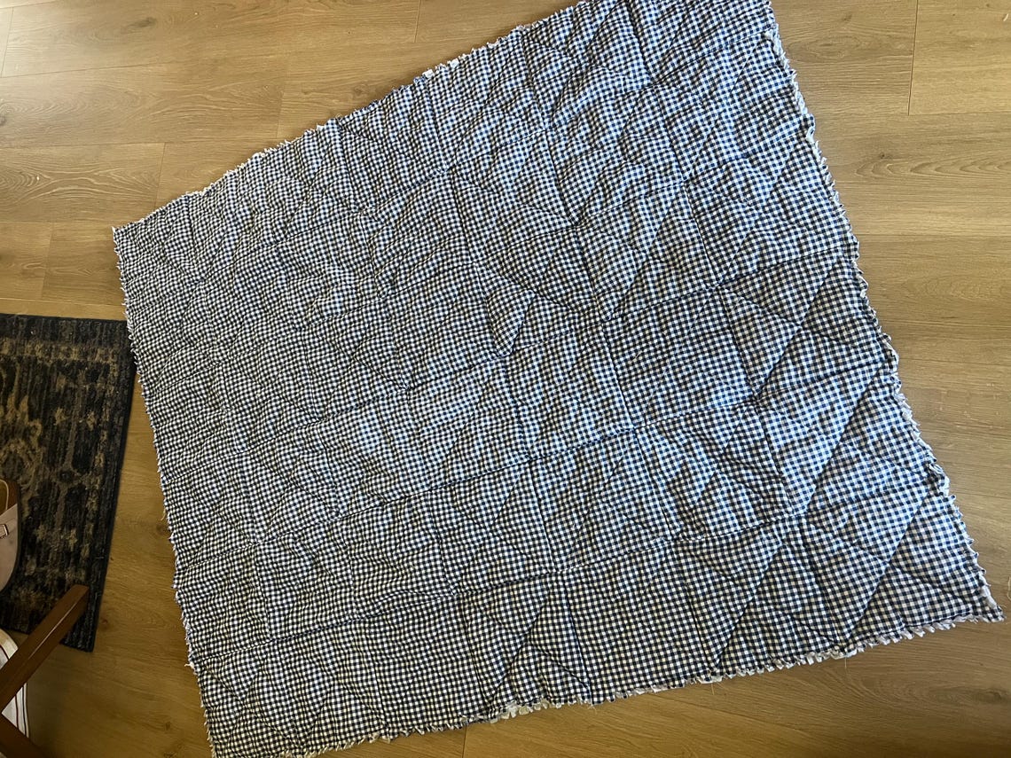 Custom Rag Quilt - Etsy