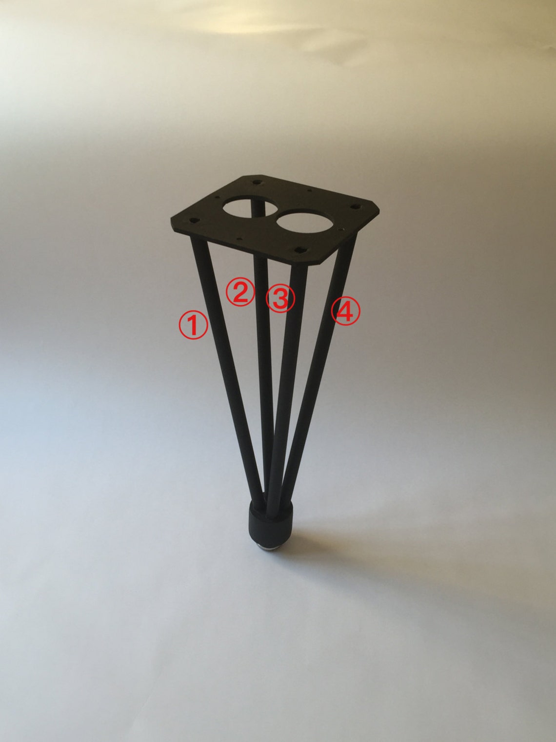 Set4 6 to 16 Four Rod Pin Table Legs Steel Etsy