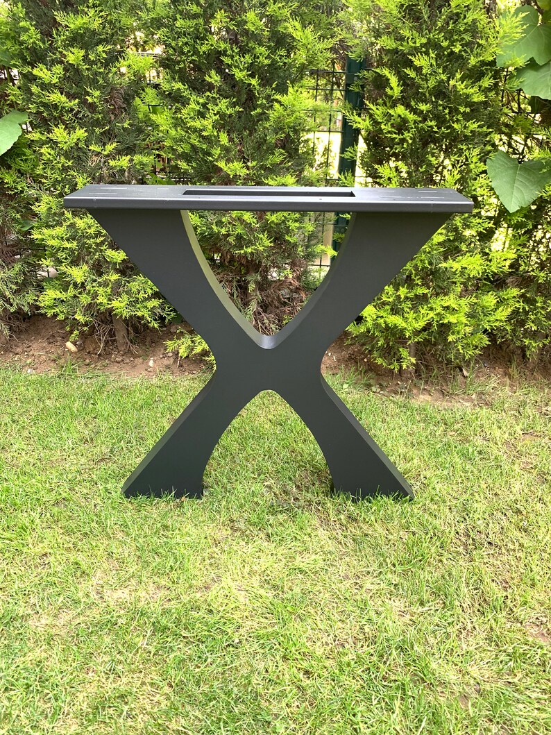 28 X Frame X Leg Metal Table Legs Steel Base Dining Etsy