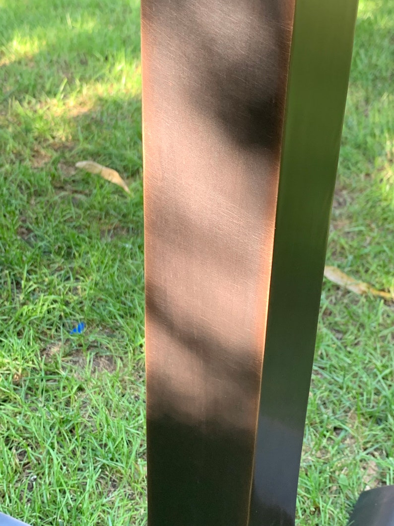 Set of 2 Metal Dining Table Legs Table Base Antique Bronze Etsy