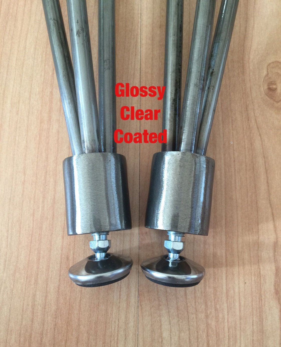 Set4 6 to 10 Hair Pin Table Legs Three Rod | Etsy