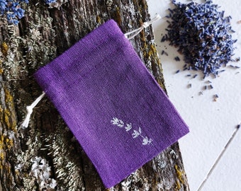 5/10/20 pcs empty linen aroma sachet, linen bag for lavender, pouch, bulk bag