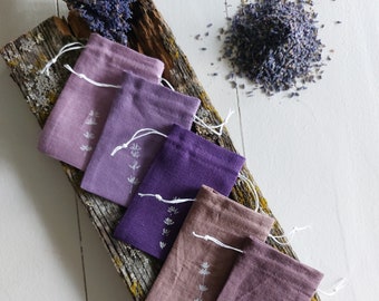 30 pcs small linen aroma sachet, empty bag for lavender, bulk bag