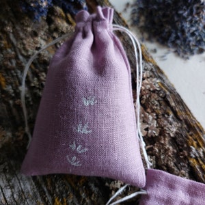 20/30 pcs empty aroma sachet, bag for lavender, nature inspired gift pouch, bulk bag zdjęcie 8