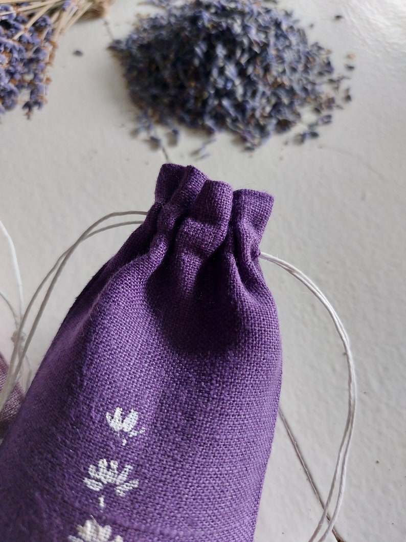 30 pcs empty aroma sachet, bag for lavender, nature inspired gift pouch, bulk bag image 6