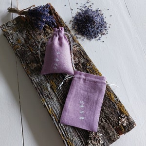 20/30 Stück leere Aromasäckchen, Beutel für Lavendel, von der Natur inspirierte Geschenkbeutel, Großbeutel Bild 3