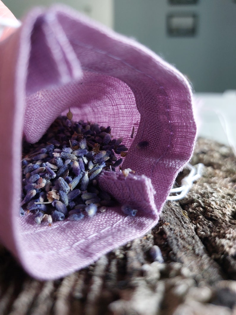 20/30 pcs empty aroma sachet, bag for lavender, nature inspired gift pouch, bulk bag zdjęcie 9