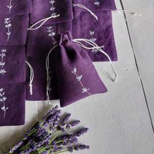 Linen Fabric Sachet Empty Bags Bags Organza Gauze Bags For 3 thumbnail image