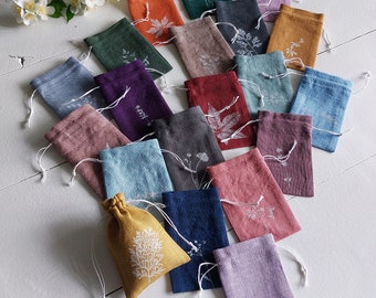 Leinen Säckchen, Aromasäckchen, Leinensäckchen