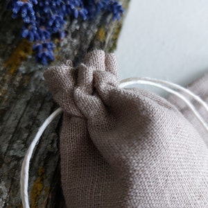 10/20/50 pcs empty aroma sachet, bag for lavender, nature inspired gift pouch, bulk bag zdjęcie 4