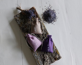 5/15/25 pcs empty aroma sachet, bag for lavender, nature inspired gift pouch, bulk bag