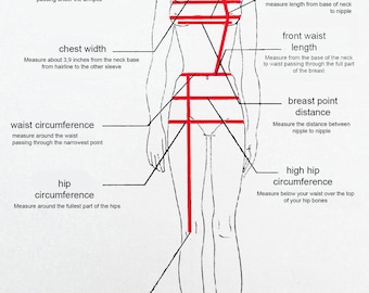 MEASUREMENTS FORM-eng/Eng (not for sale)