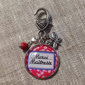 Joyería de bolso maestro, gracias amante, regalo de fin de año, llavero de amante