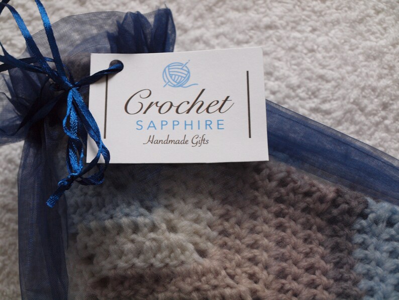 Handmade Blue Star Baby Blanket Star Nursery Theme Blue Baby Etsy