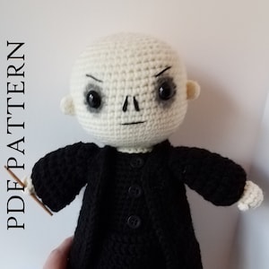 Evil Wizard Crochet Pattern PDF Download DIY Instructions to make your own