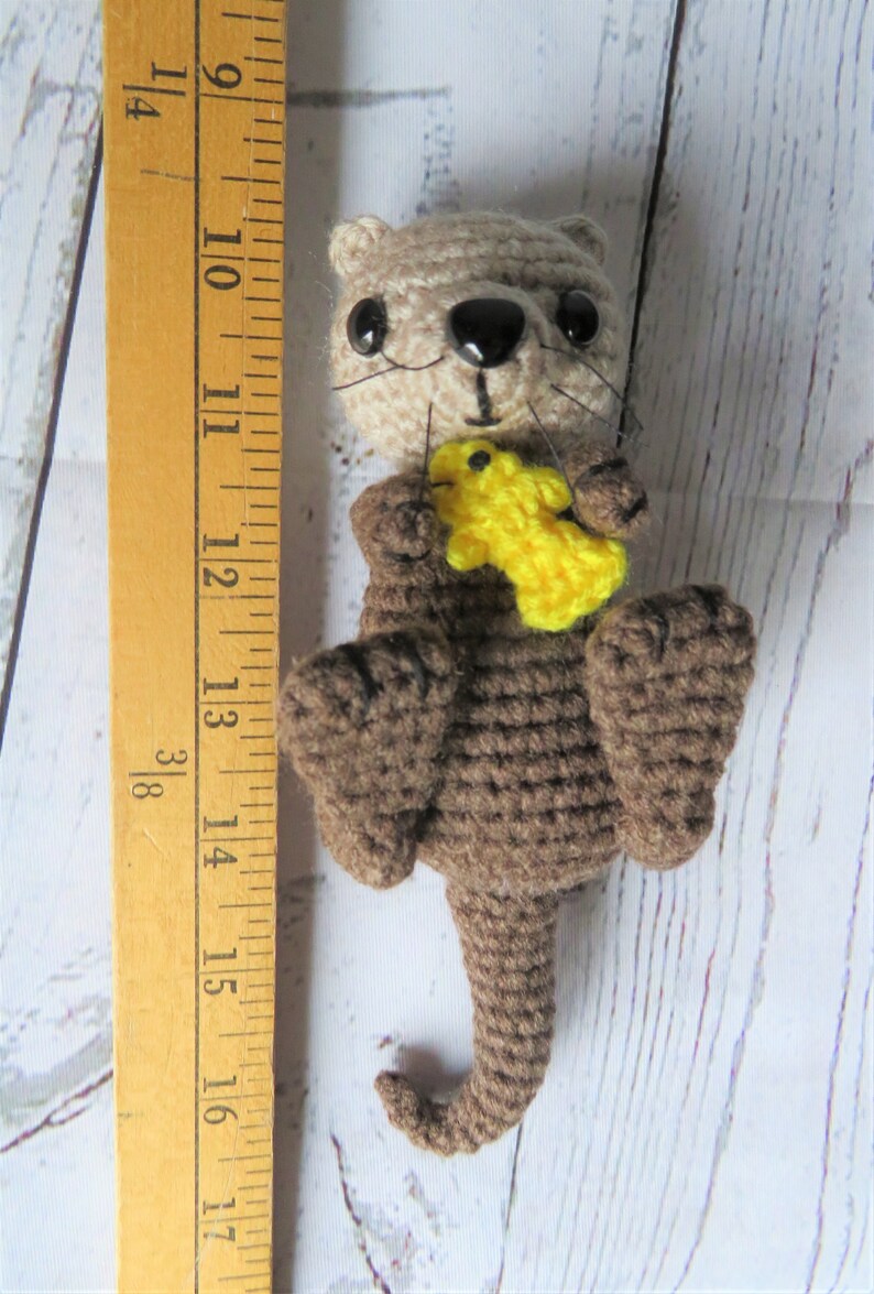 Sea Otter Crochet Pattern River Otter Amigurumi PATTERN Etsy