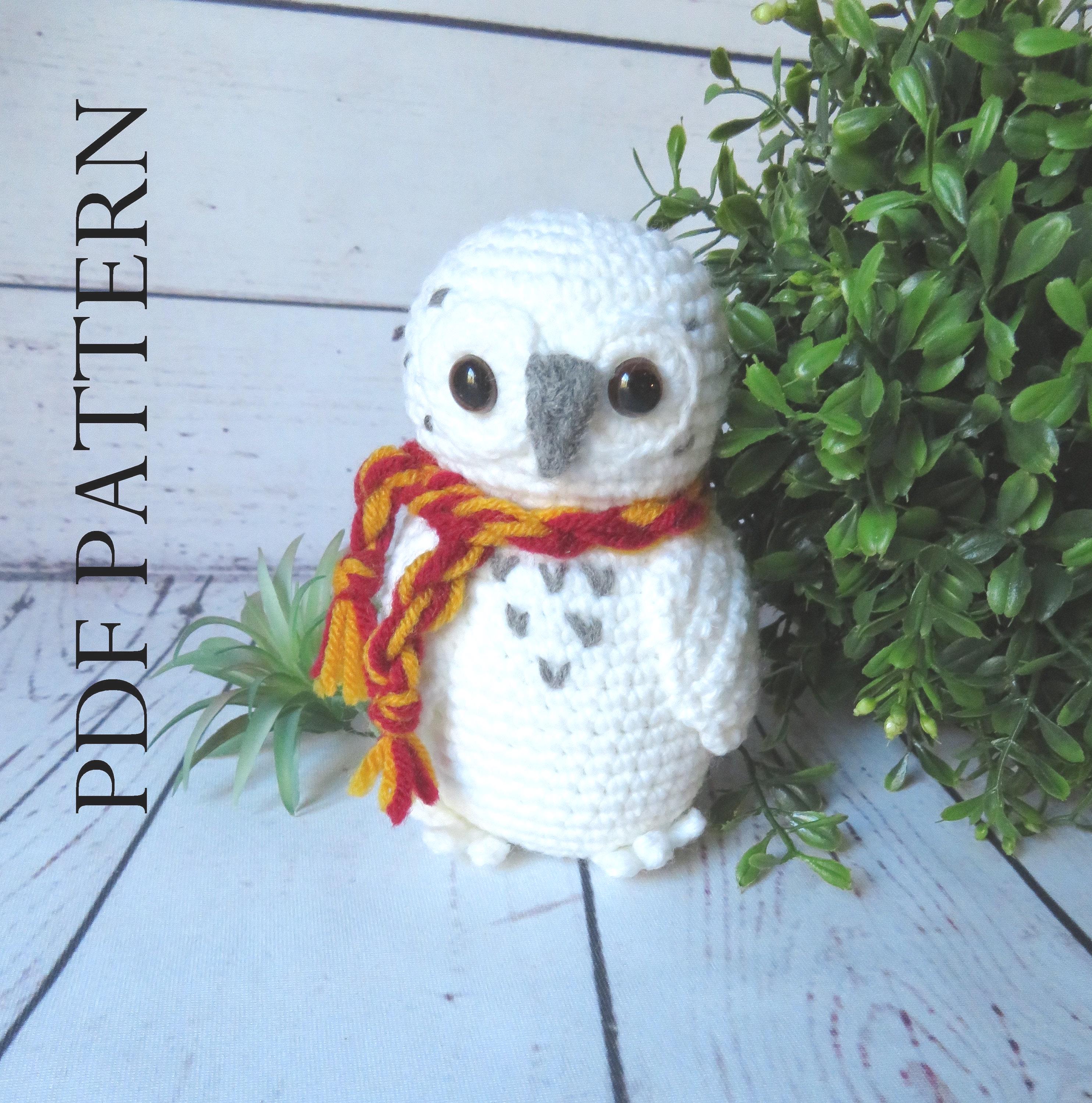 Crochet Snowy Owl Amigurumi Pattern: DIY Plush Toy (PDF Pattern)
