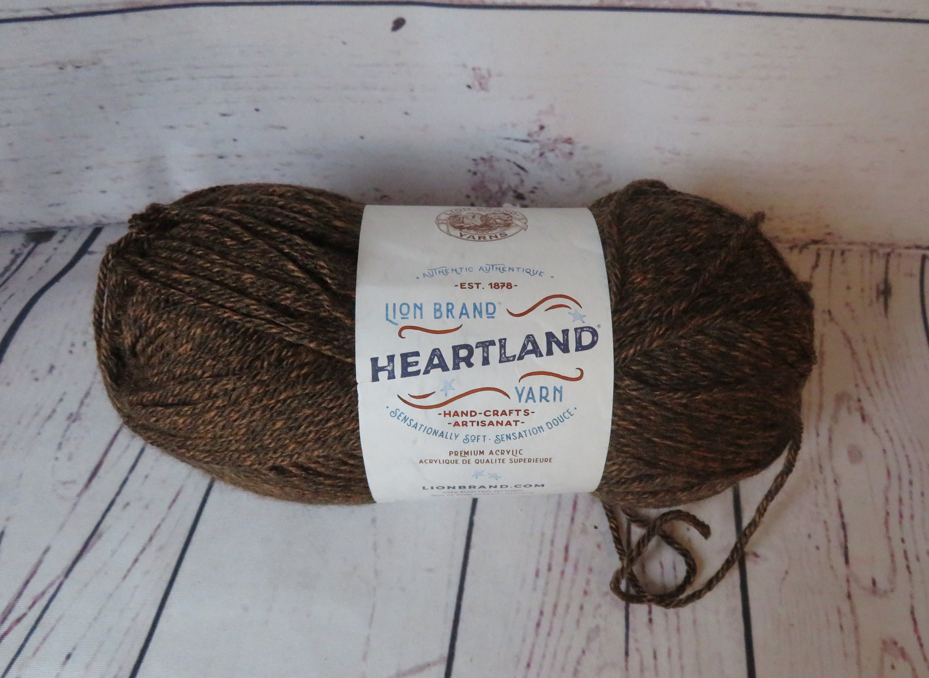 Lion Brand Heartland Yarn Sequoia 