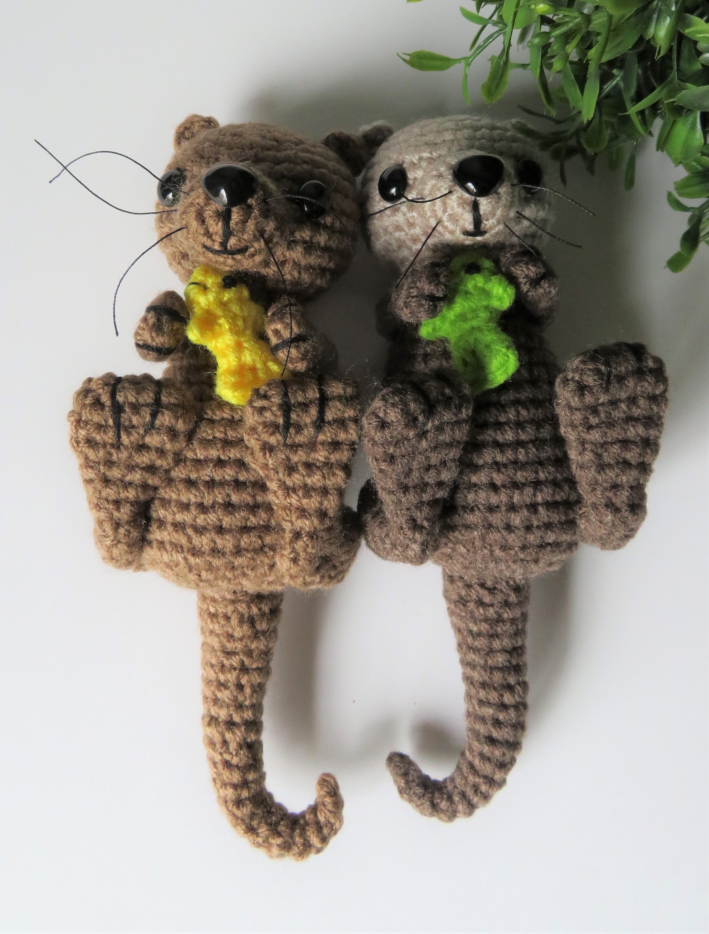 Sea Otter Crochet Pattern River Otter Amigurumi PATTERN Etsy