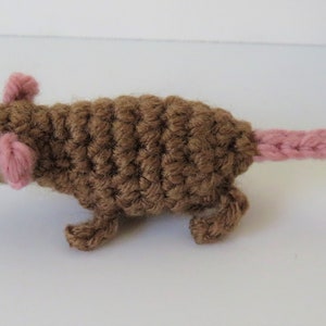 PDF Crochet Pattern Tiny Rat DIY Instructions tutorial image 5