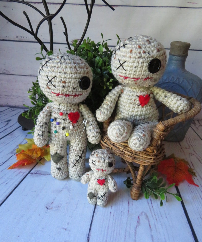 Voodoo Doll - Crochet - Finished Doll 