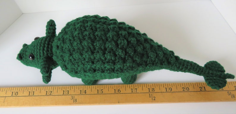 Crochet Pattern Ankylosaurus Dinosaur Amigurumi | Etsy