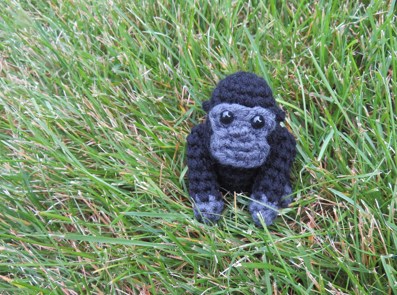 Crochet Gorilla Little Gorilla Friend PDF Crochet Pattern Etsy