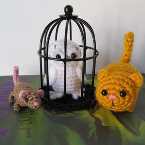 PDF Crochet Pattern Tiny Rat DIY Instructions tutorial image 8