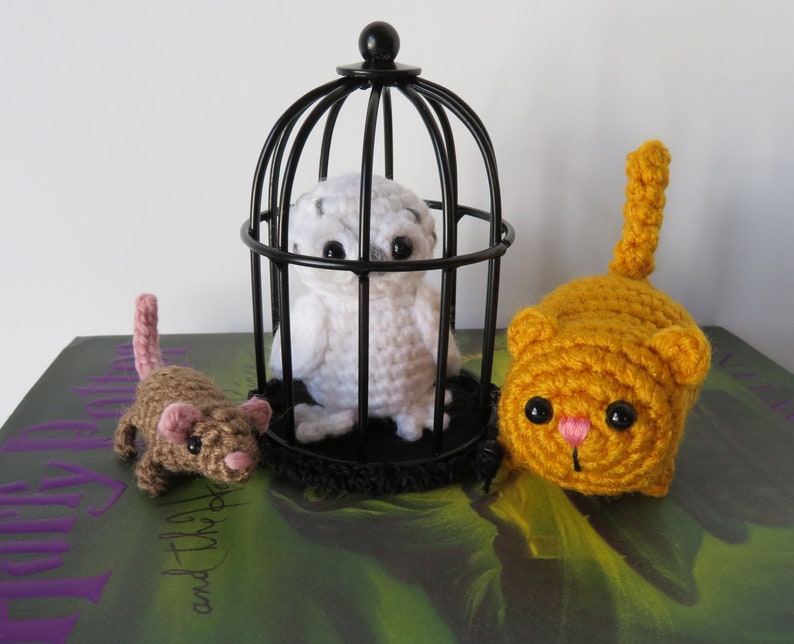 PDF Crochet Pattern Tiny Rat DIY Instructions tutorial image 8