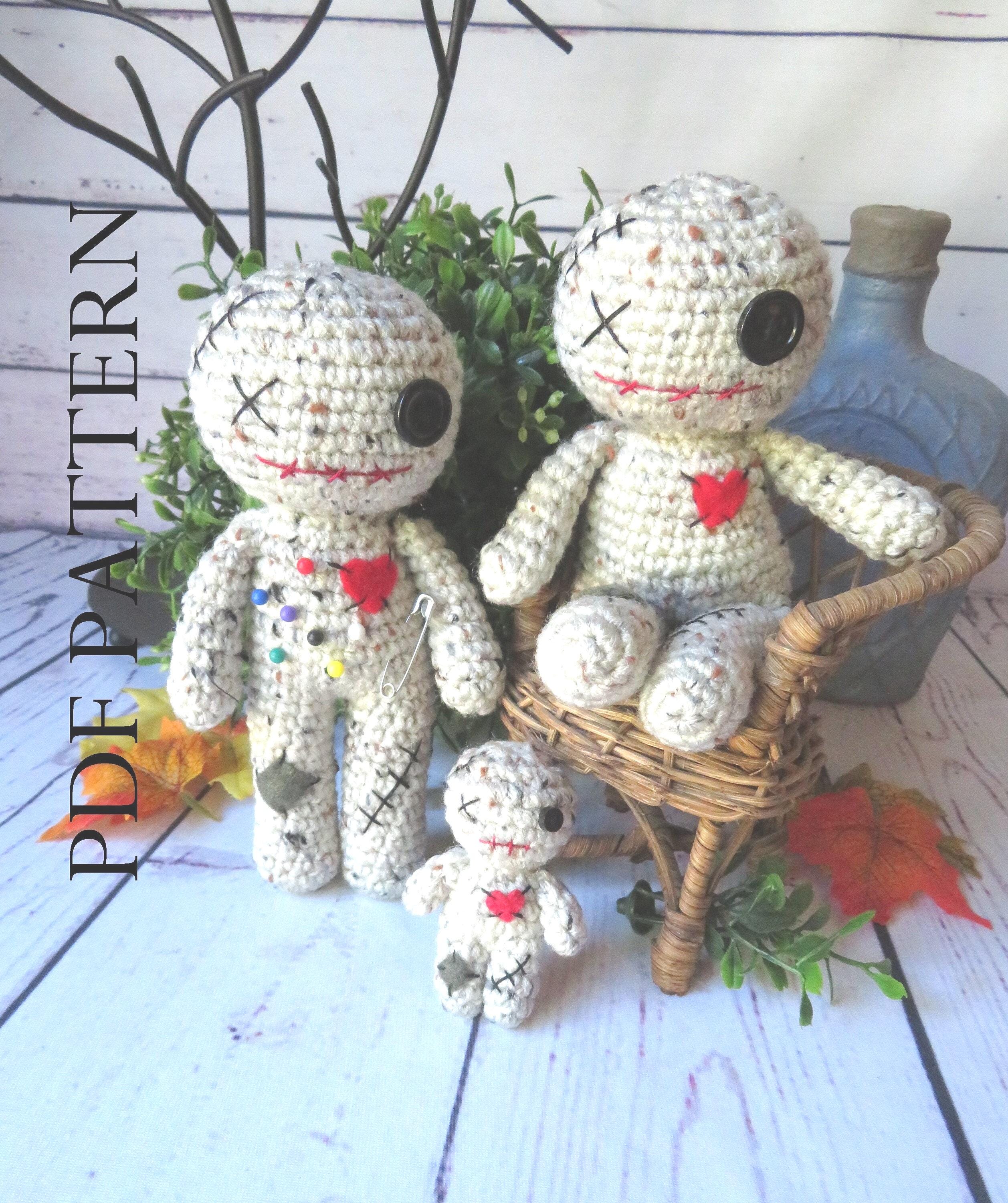 29 Voodoo Doll Crochet Patterns for Spooky-Cute Halloween Makes 23 Voodoo Doll Crochet Pattern: 3-in-1 Amigurumi Doll