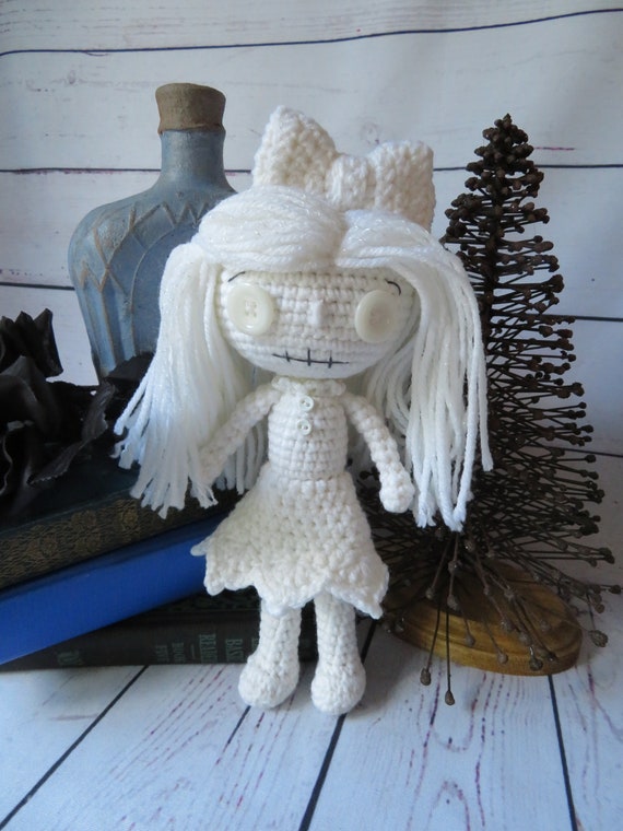 Crochet Ghost Doll Aerie the Ghost Girl PDF Crochet Pattern DIY  Instructions to Make Your Own 