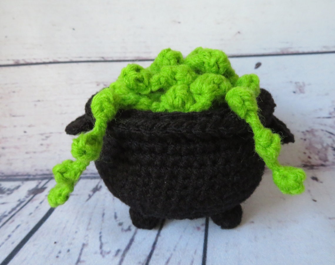 PDF Crochet Pattern Witch's Cauldron DIY Instructions Etsy