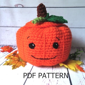 Pumpkin Basket Crochet Pattern: Halloween Decor DIY (PDF Pattern)