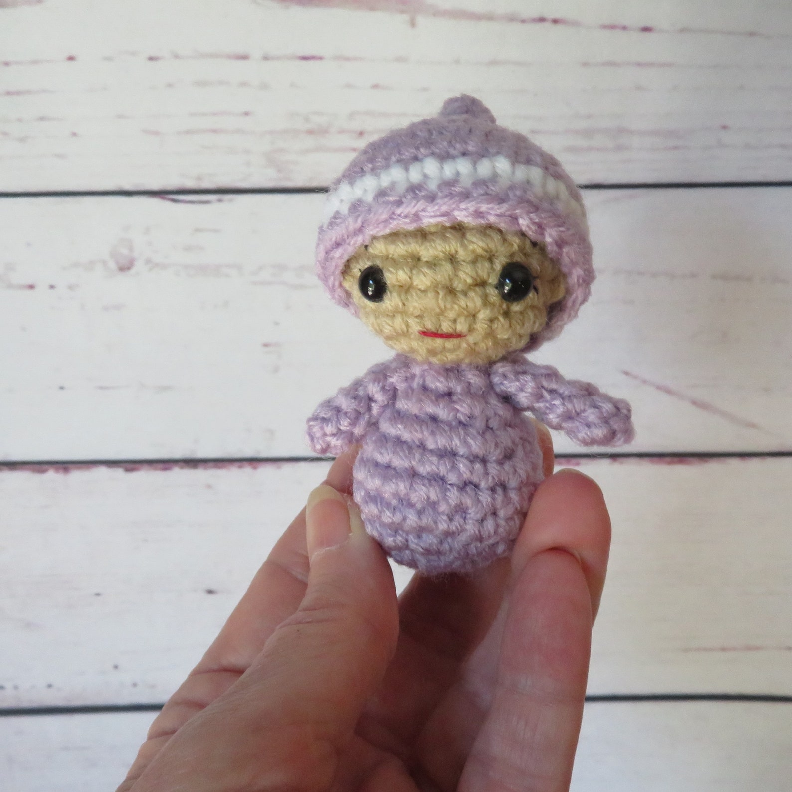 Crochet Baby Doll in Basket Crochet Pattern Crochet Cradle Etsy