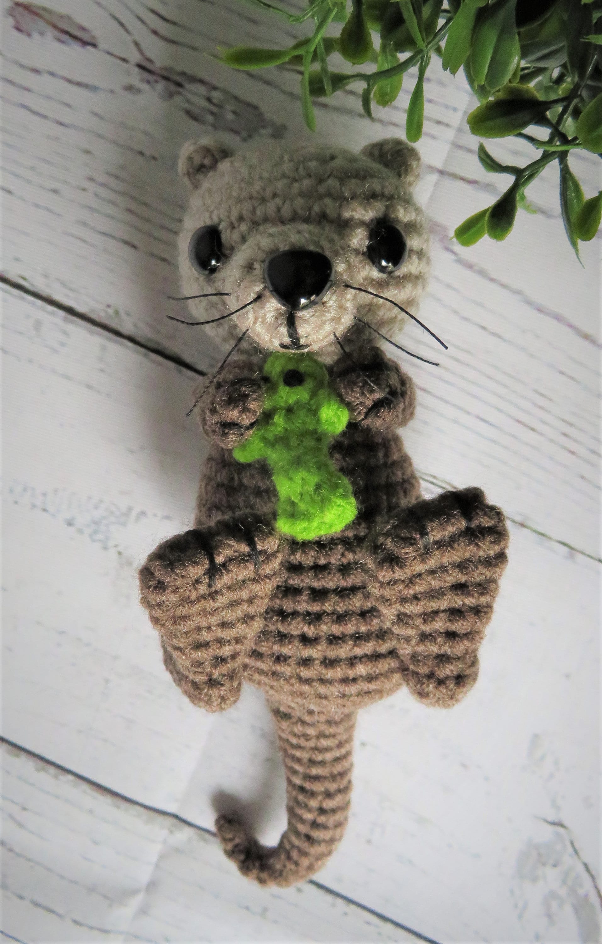 Sea Otter Crochet Pattern River Otter Amigurumi PATTERN Etsy