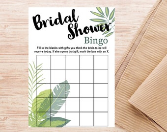 Djungelbrudbingo – digital nedladdning, PDF