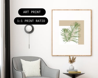 Avkoppling - Ett digitalt nedladdningsbart tryck, (tryck i 1:1-förhållande (8"x8", 10"x10", 12"x12", 14"x14", 16"x16" och 20"x20")