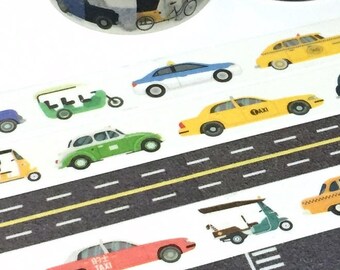 Kids Boy Road Play Tape for Toy Car Track Adhesive Tapes Roll Floor Sticker YU 