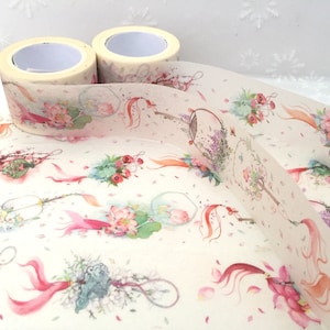 ventaglio di carta orientale accessori antichi nastro washi 7 M x 2 cm pietra verde antica asiatica accessori giada ventaglio di carta cinese adesivo decorativo