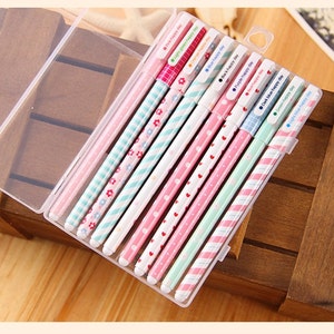 10 colors pen set rainbow colors pen Ten colors gel pens colorful pen cute pen life planner accessories cute stationery gift scrapbook image 2