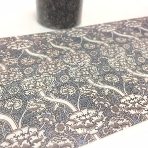 vintage wzór szeroka taśma washi klasyczny retro kwiat William Morris kwiatowa sztuka antyczny kwiat taśma maskująca naklejka fina sztuka planer wystrój