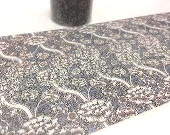 vintage pattern wide washi tape classic Retro flower William Morris floral art antique flower masking sticker tape fina art planner decor