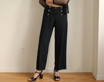 Vintage Navy Sailor Trousers